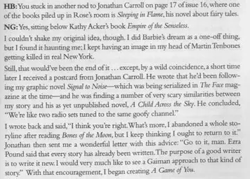 neil gaiman fala sobre um jogo de você.webp