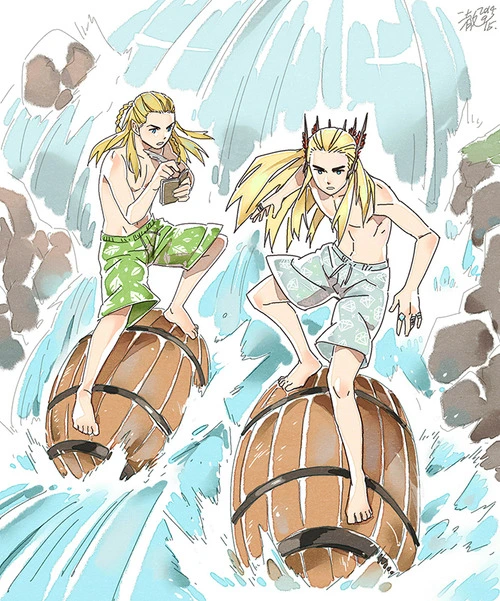 Legolas e Thranduil